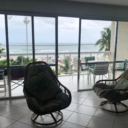 Apto Enorme Pe Na Areia, Vista Linda C/ Academia E Sauna Гуаружа Екстериор снимка